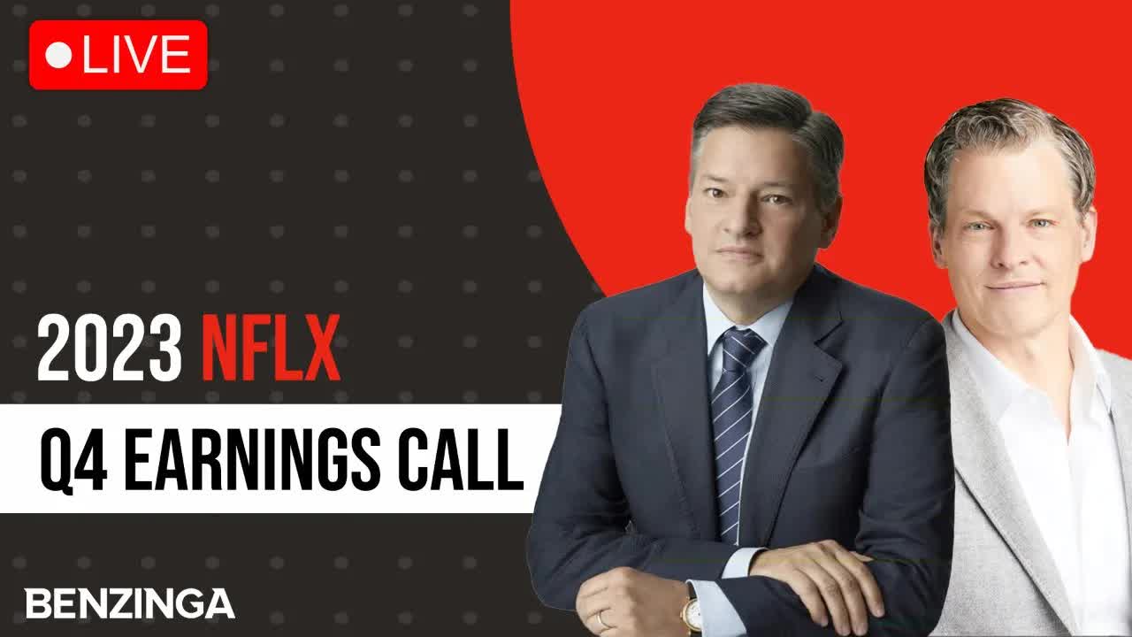 Netflix Q4 2023 Earnings Call LIVE | NFLX
