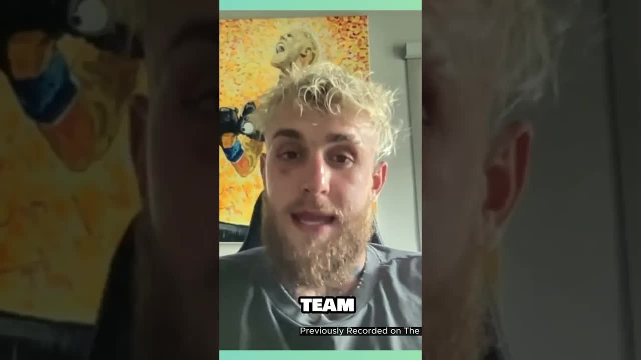 Jake Paul Managing Stress