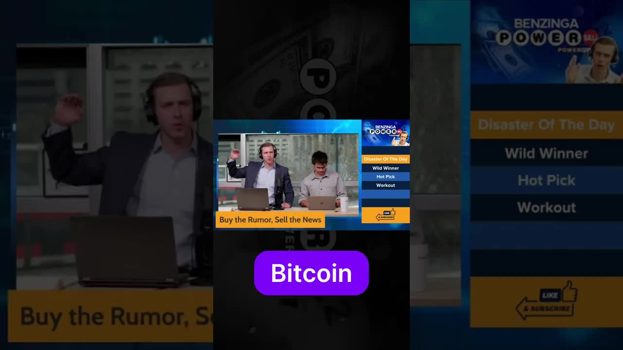 Buy the Rumor, Sell the News