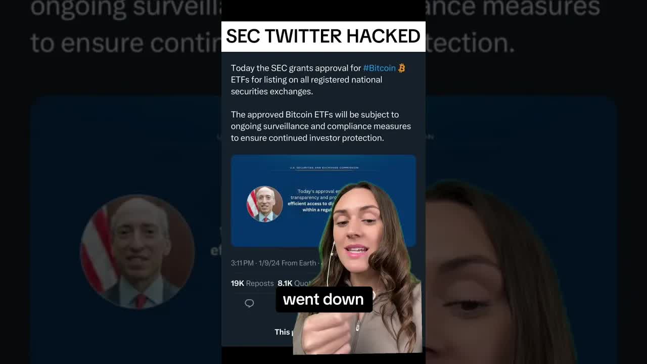 The SEC Twitter was Hacked Falsely Approving Bitcoin ETFS