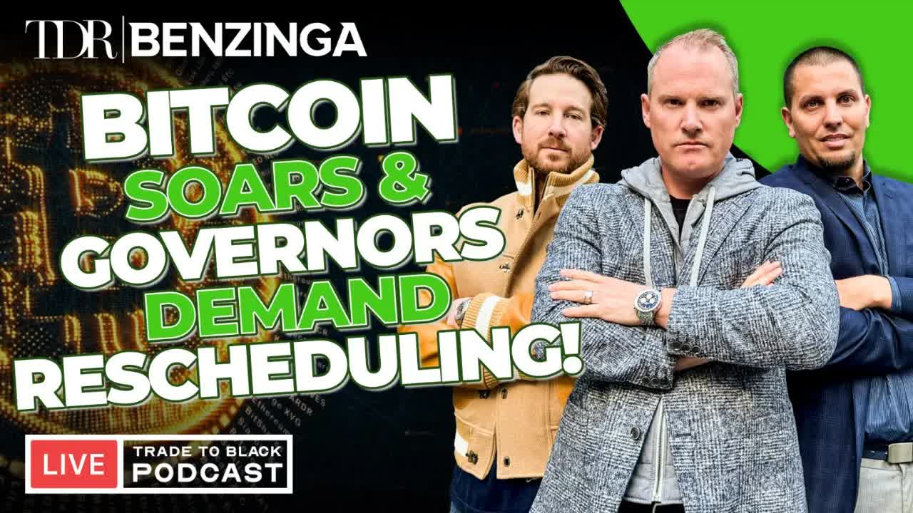 Bitcoin Surge, Rescheduling Demands & Medical Study | Trade To Black