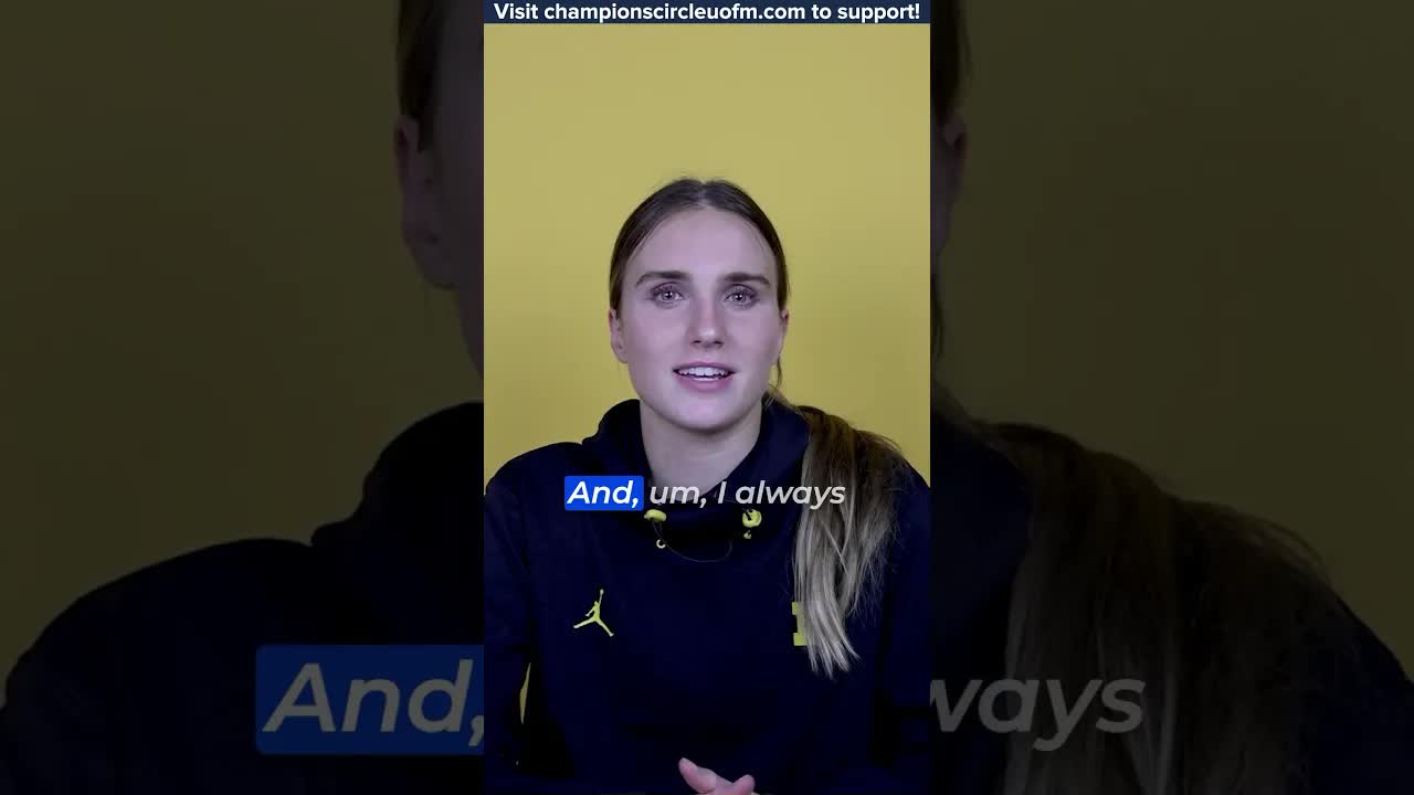 Asking Michigan Wolverine Athletes Their "Why" 🌟