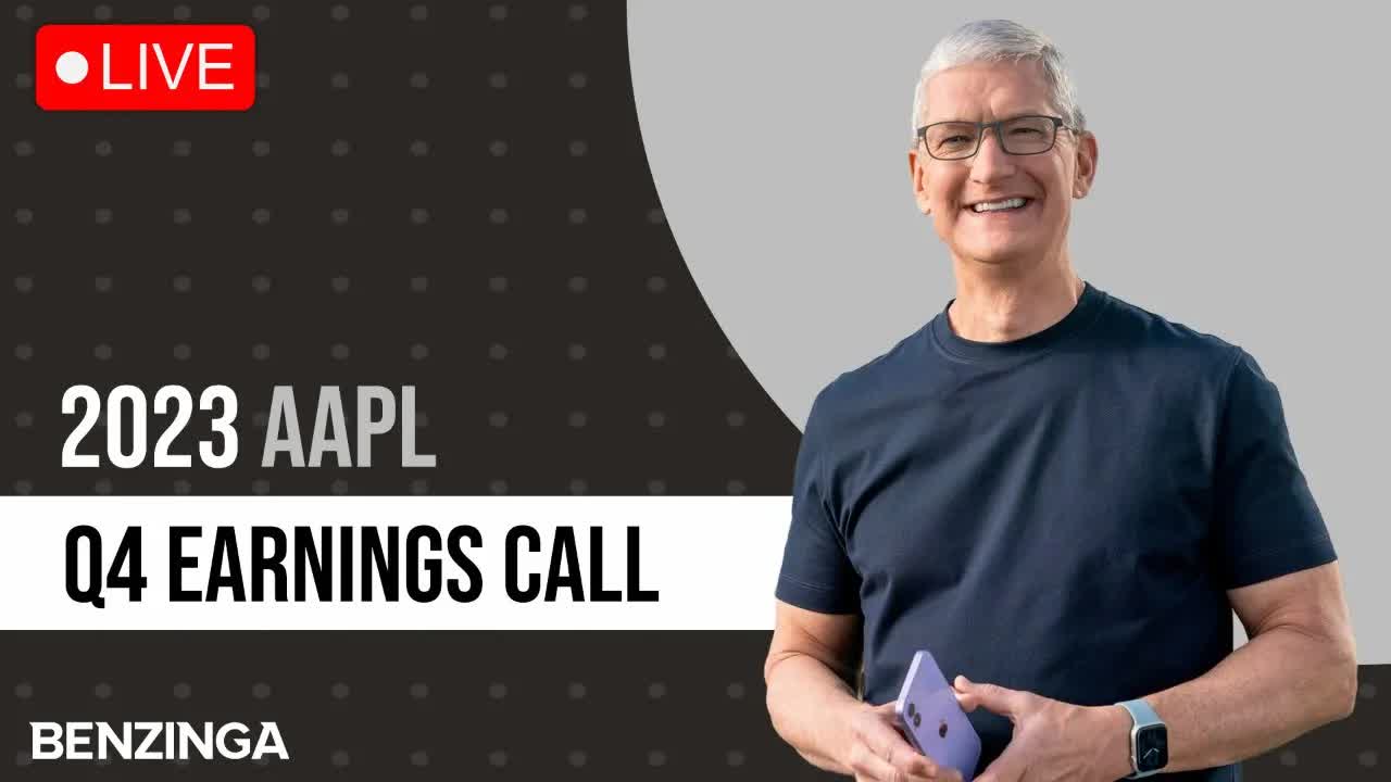 WATCH LIVE: Apple Q4 Earnings Call $AAPL
