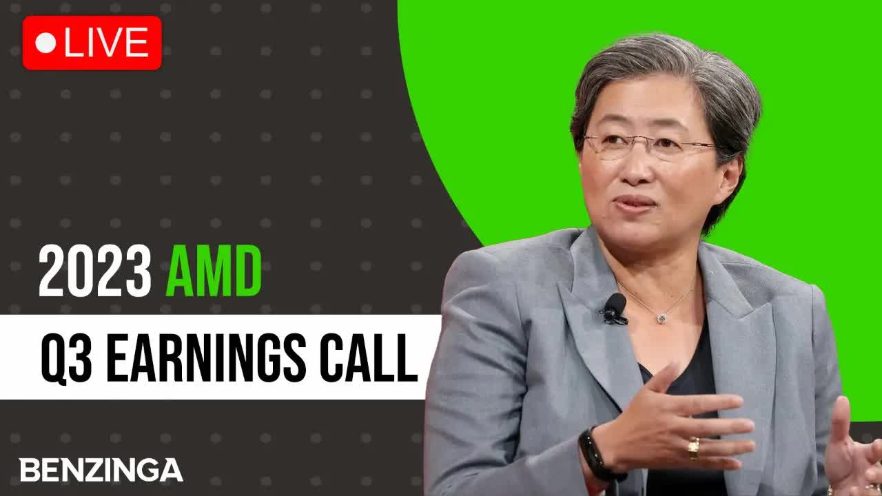 WATCH LIVE: AMD Q3 Earnings Call $AMD