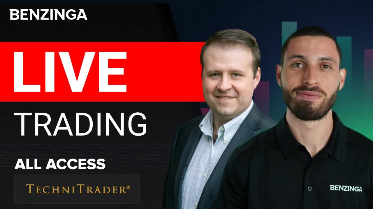 LIVE Trading with Benzinga + All Access