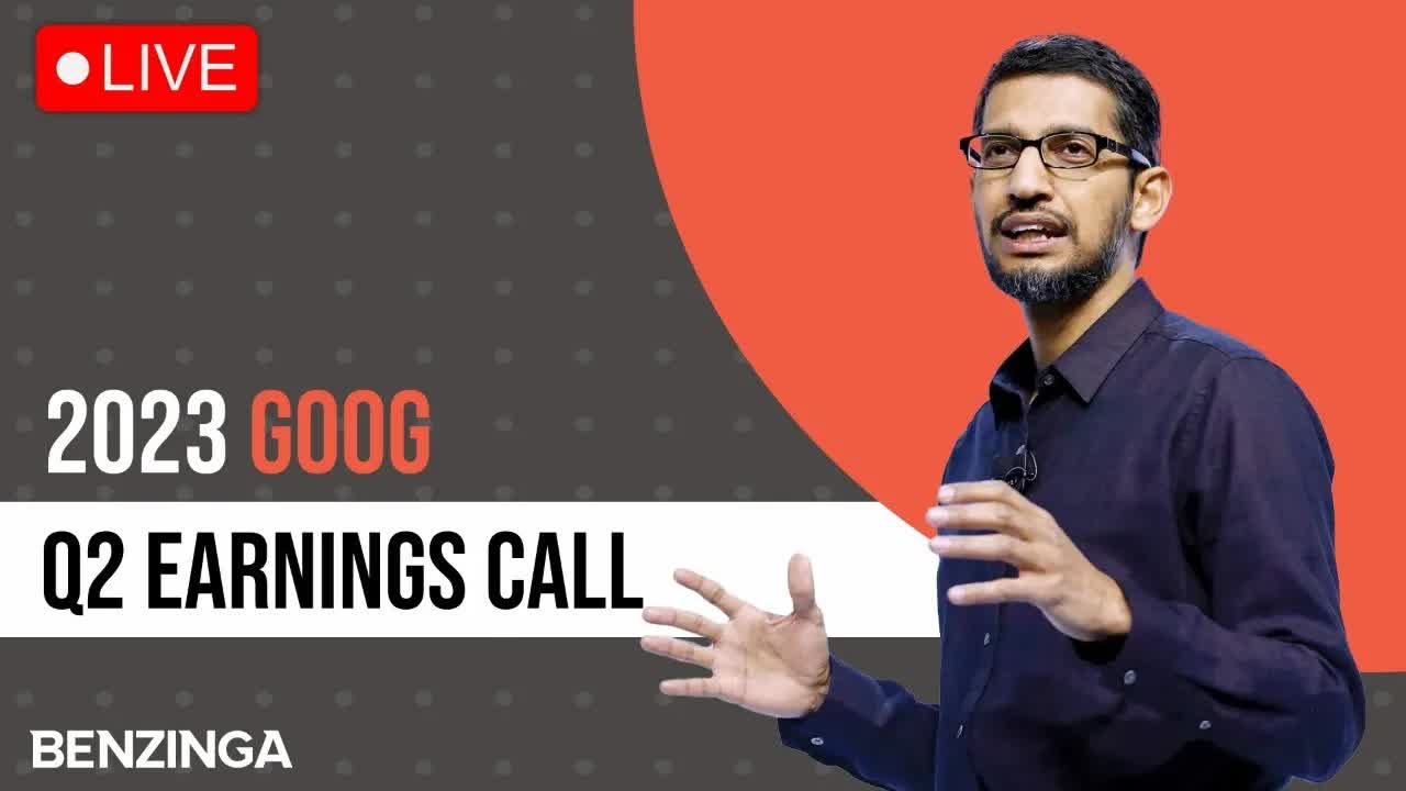 WATCH LIVE: Google Q2 Earnings Call $GOOG