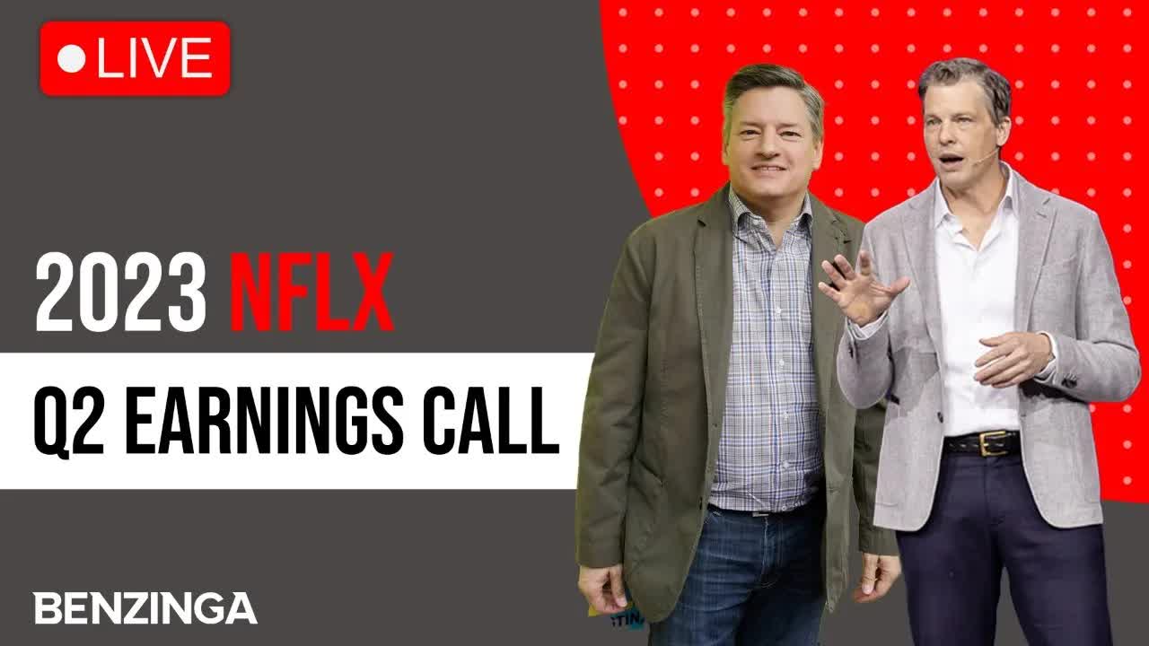WATCH LIVE: Netflix Q2 Earnings Call $NFLX