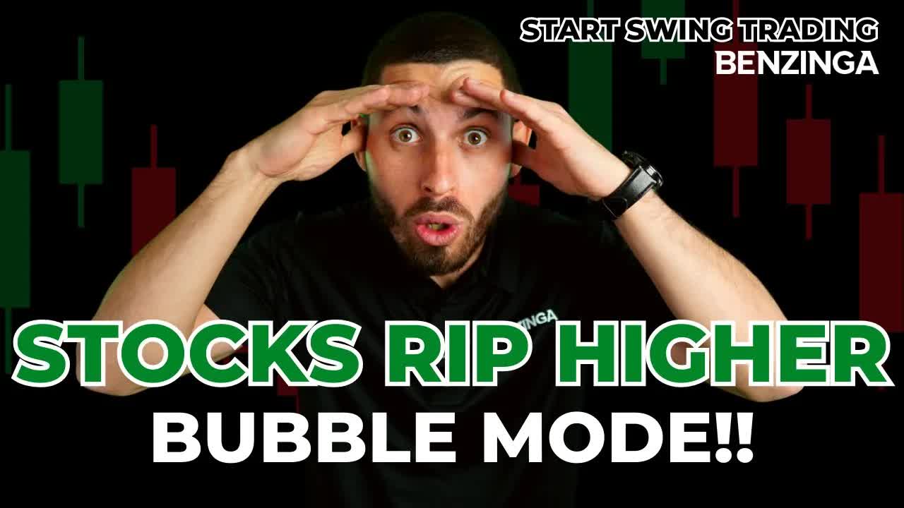 Stock In Full Melt Up Mode! Start Swing Trade
