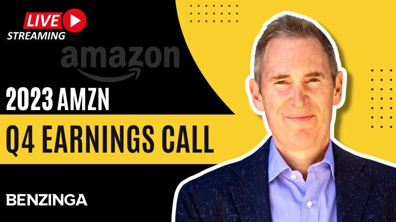 WATCH LIVE: Amazon Q4 Earnings $AMZN