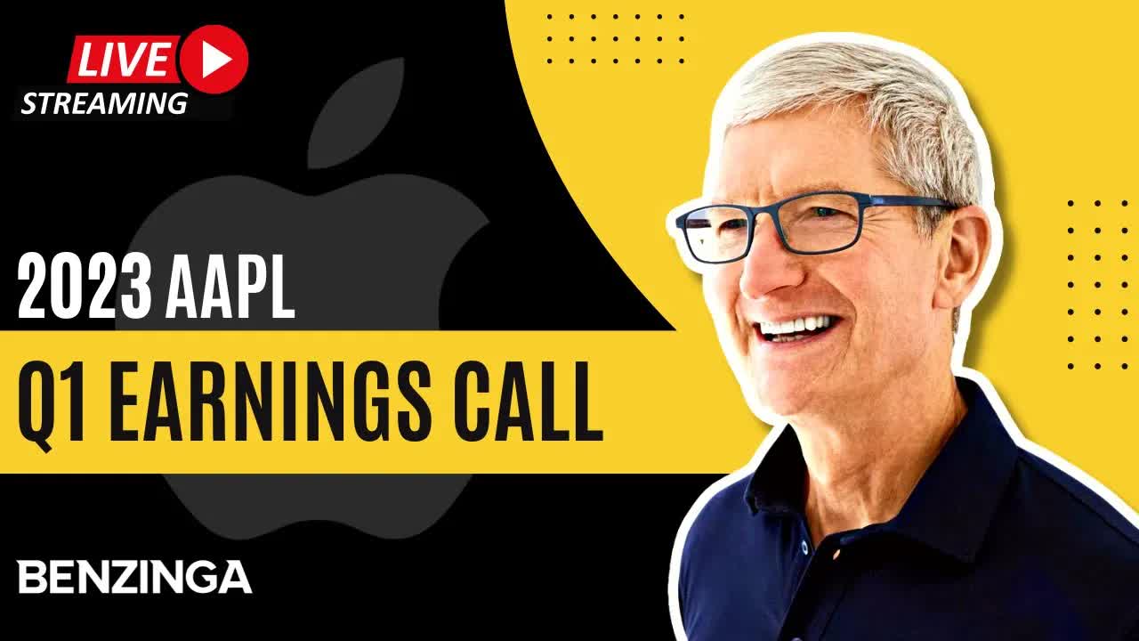 WATCH LIVE: Apple Q1 Earnings $AAPL