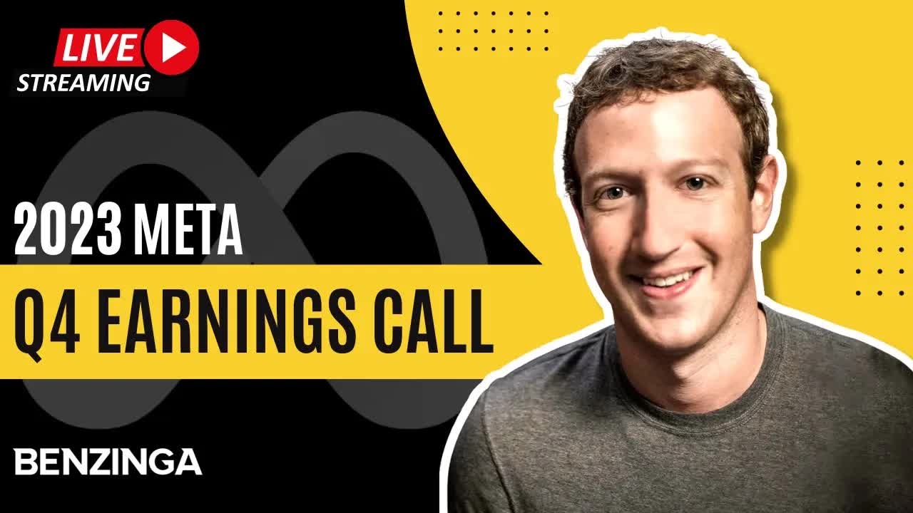 WATCH LIVE: Meta $META Q4 Earnings Call 🚨