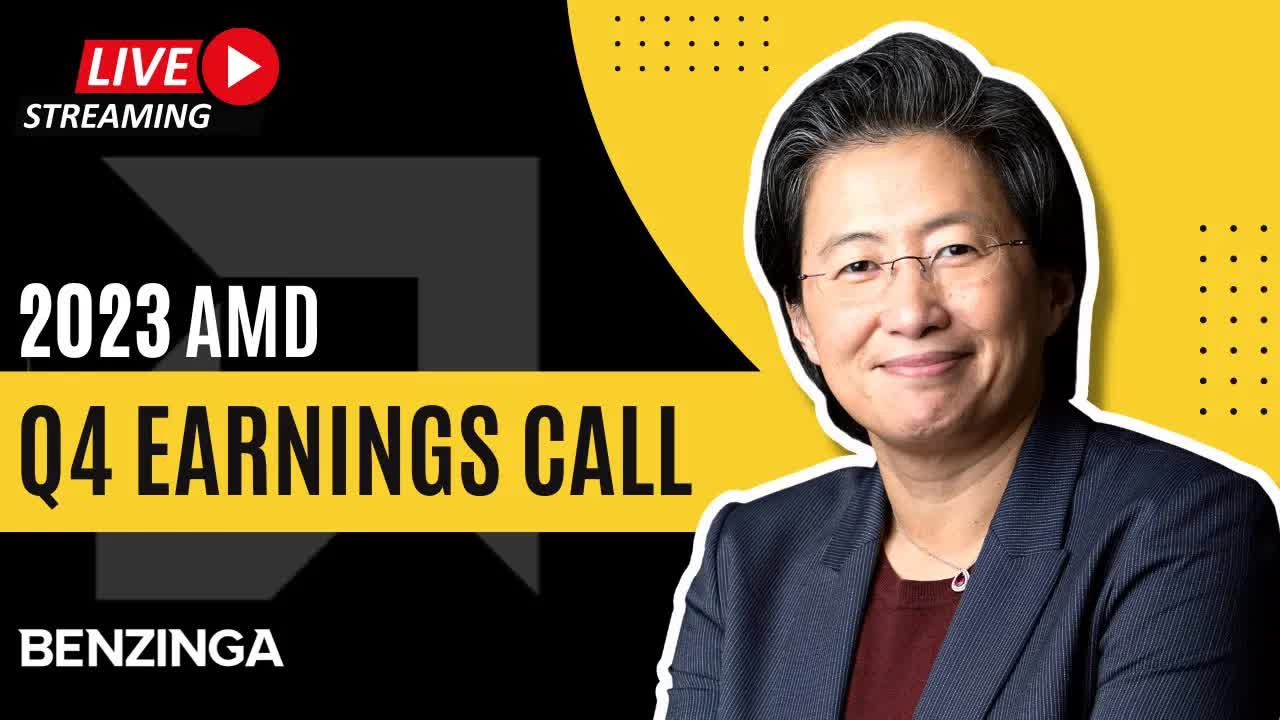 Watch Live : Advanced Micro Devices AMD Q4 Earnings Call