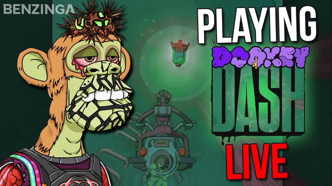 Playing Dookey Dash Live With MAYC #21468 | Tips And Tricks