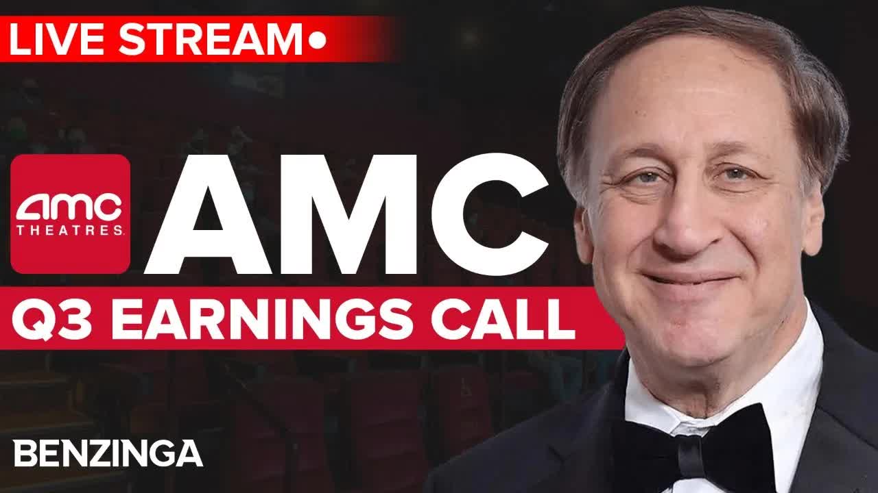 Watch Live: AMC Q3 Earnings Call $AMC