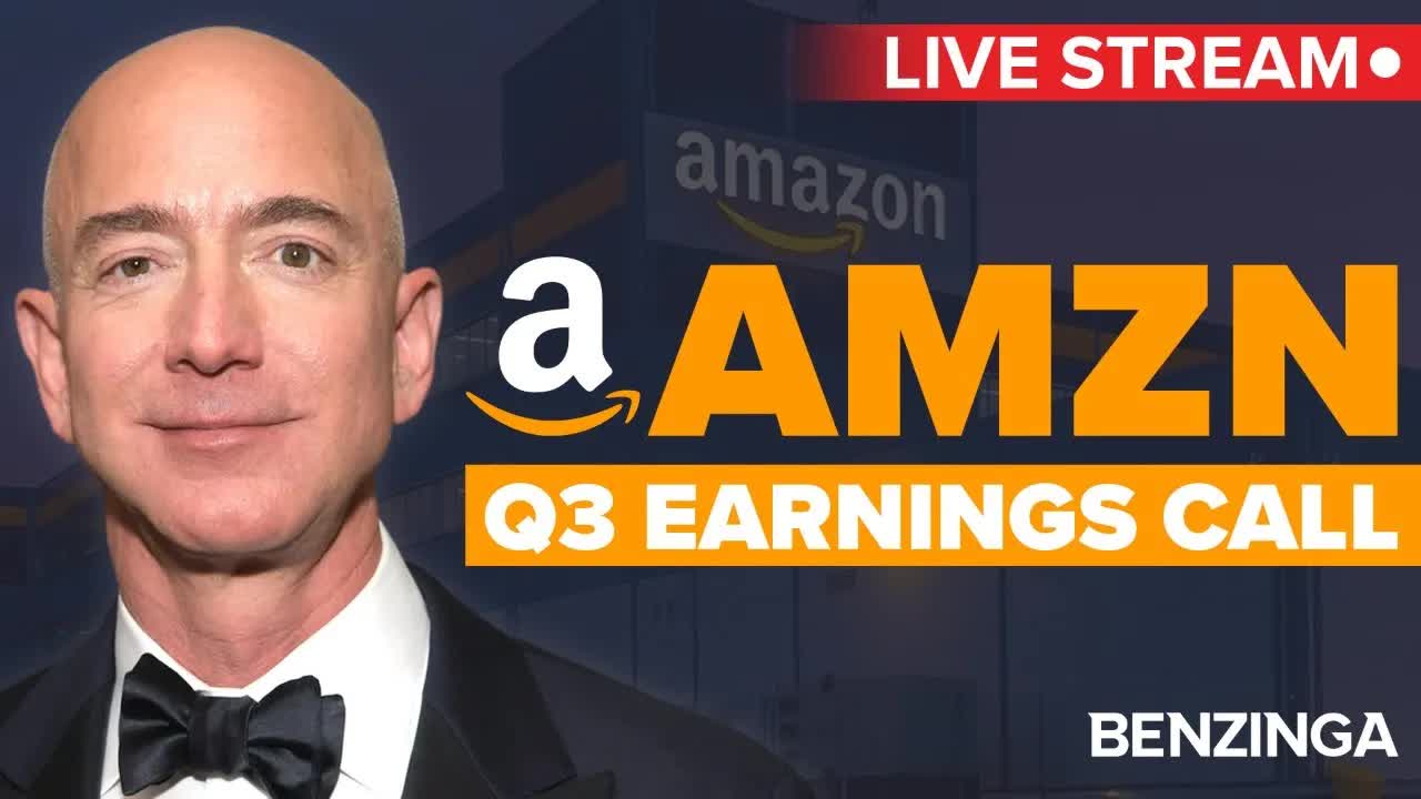 WATCH LIVE: Amazon Q3 Earnings $AMZN