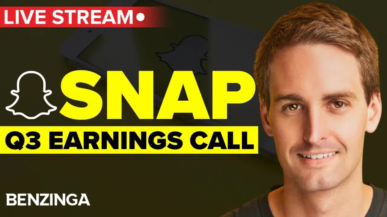WATCH LIVE: Snapchat Q3 Earnings Call $SNAP
