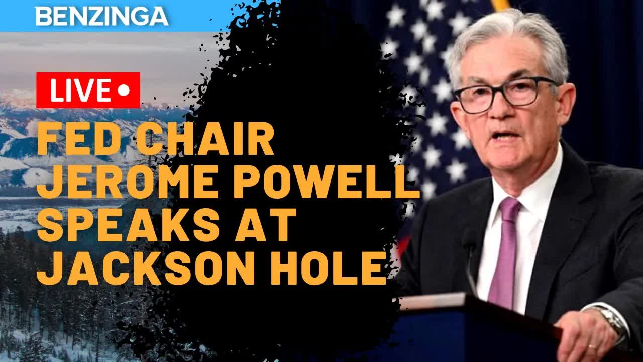 LIVE: FED Chair Powell Speaks At Jackson Hole