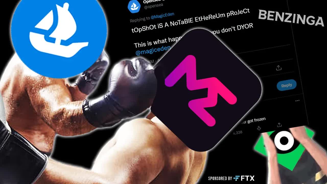 NFT MARKETPLACE DRAMA ALERT | NFT Market Update, OpenSea, Magic Eden