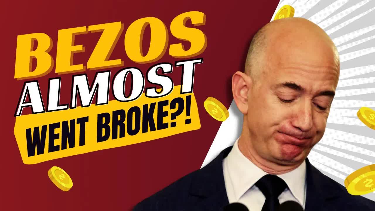 Jeff Bezos Almost Went Broke?! 👀 #shorts