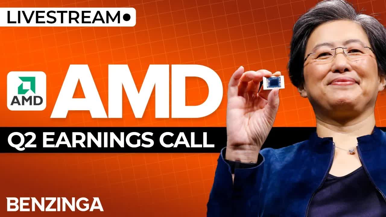 Advanced Micro Devices AMD Q2 Earnings Stream