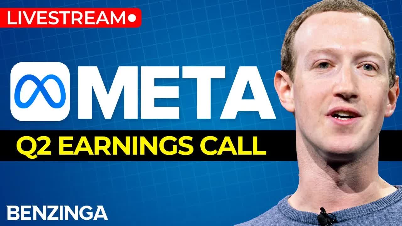 Watch Live: META Q2 Earnings Call | Benzinga