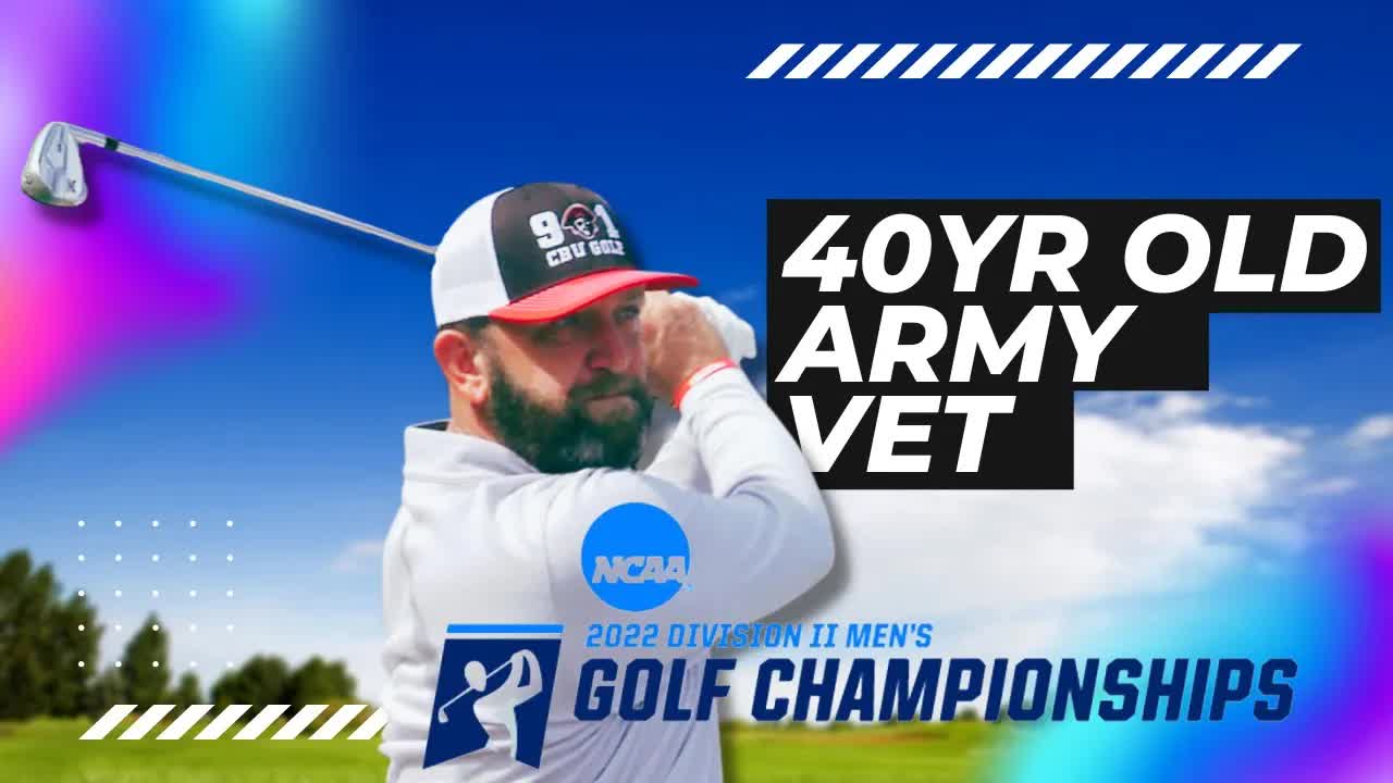This 40yr Old Army Vet Is Competing In NCAA Golf?!? 😱