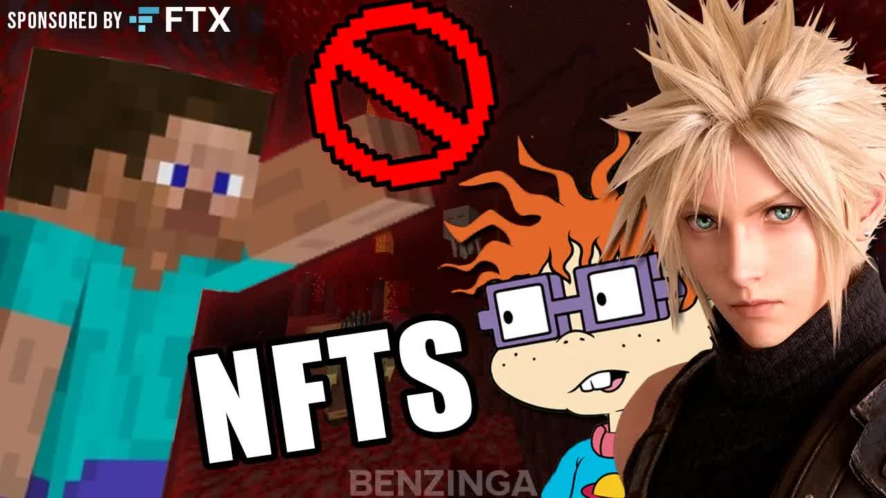 NFT News: Minecraft BANS NFTs, Nickelodeon NFTs, Final Fantasy