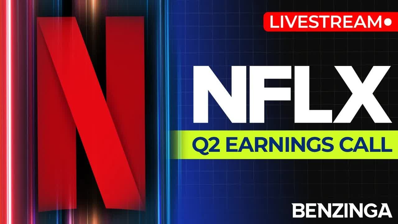 WATCH LIVE: Netflix Q2 Earnings Call $NFLX