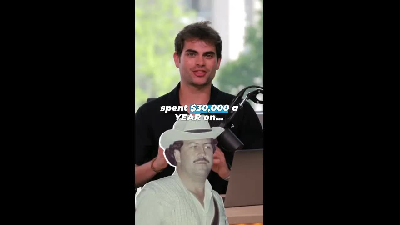 One Crazy Thing Pablo Escobar Spent $30k a Year On 😱👀