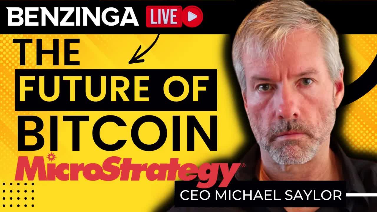 MicroStrategy CEO Michael Saylor & The Future of Bitcoin! | Benzinga