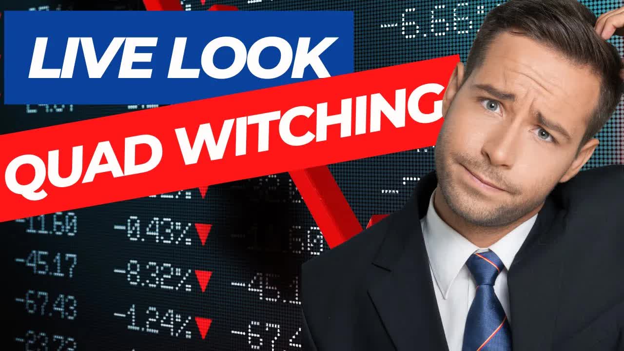 Quad Witching Hour Live trading! | At The Close