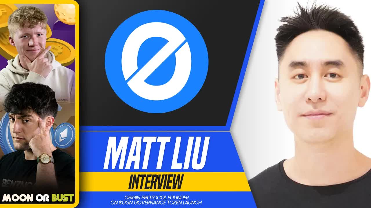 Origin Protocol Founder Matt Liu on $OGN Governance Token Launch + Optimism $OP Token Airdrop!