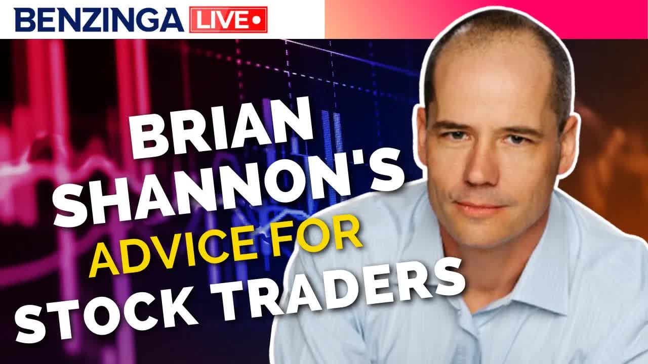 Top Trader Brian Shannon's Advice For Stock Traders | Benzinga Live