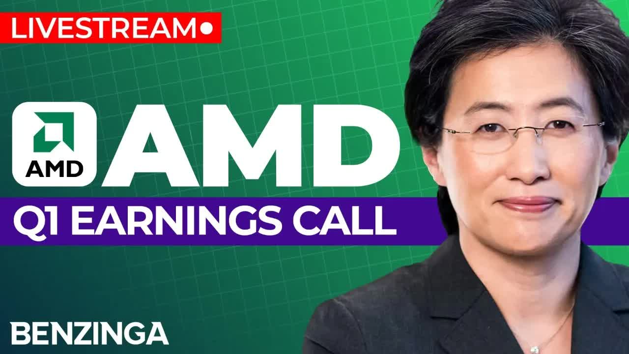 Advanced Micro Devices AMD Q1 Earnings Stream
