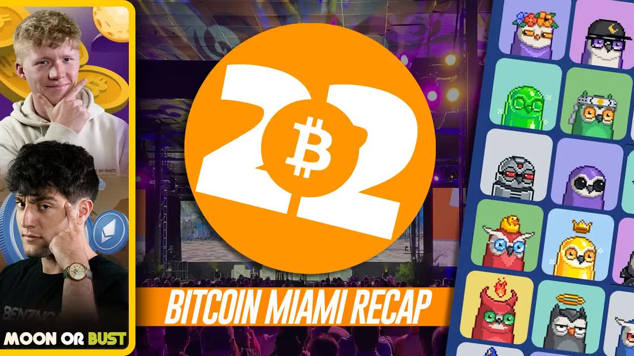 Bitcoin Miami Recap | Moonbirds are Flying | Moon or Bust BTC SPECIAL