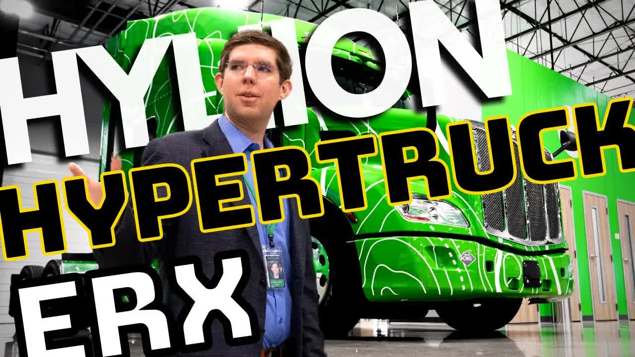 Hyliion HyperTruck ERX Design & Showcase | Benzinga Money Mitch Part 1