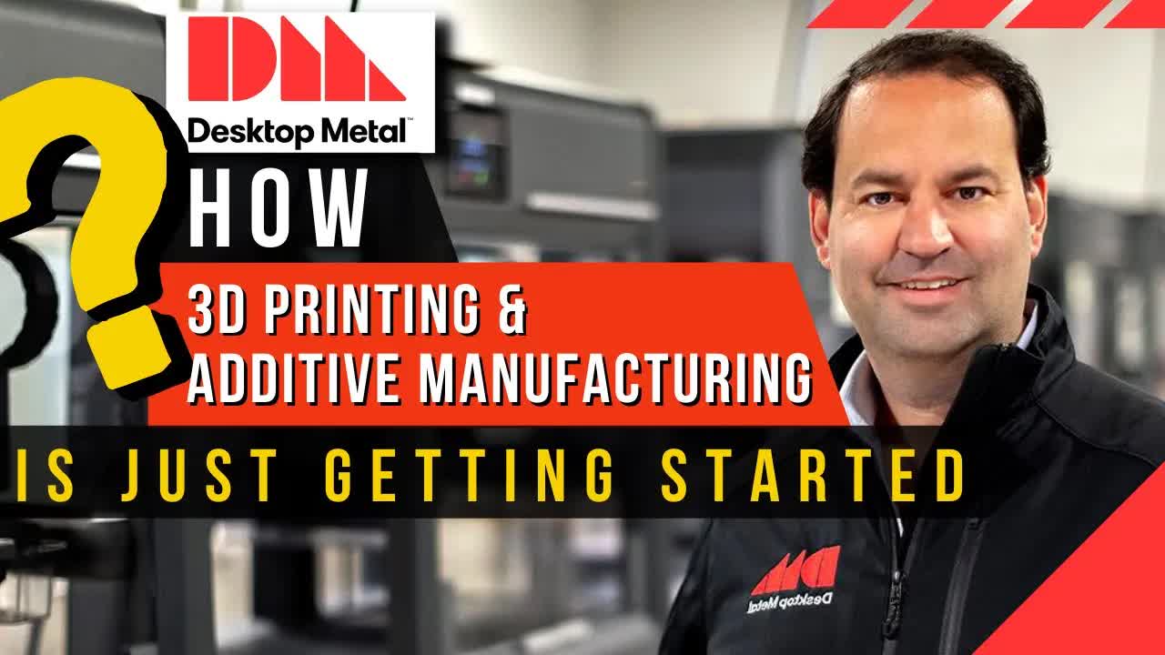 Why Desktop Metal? DM Stock CEO Interview | Money Mitch Benzinga