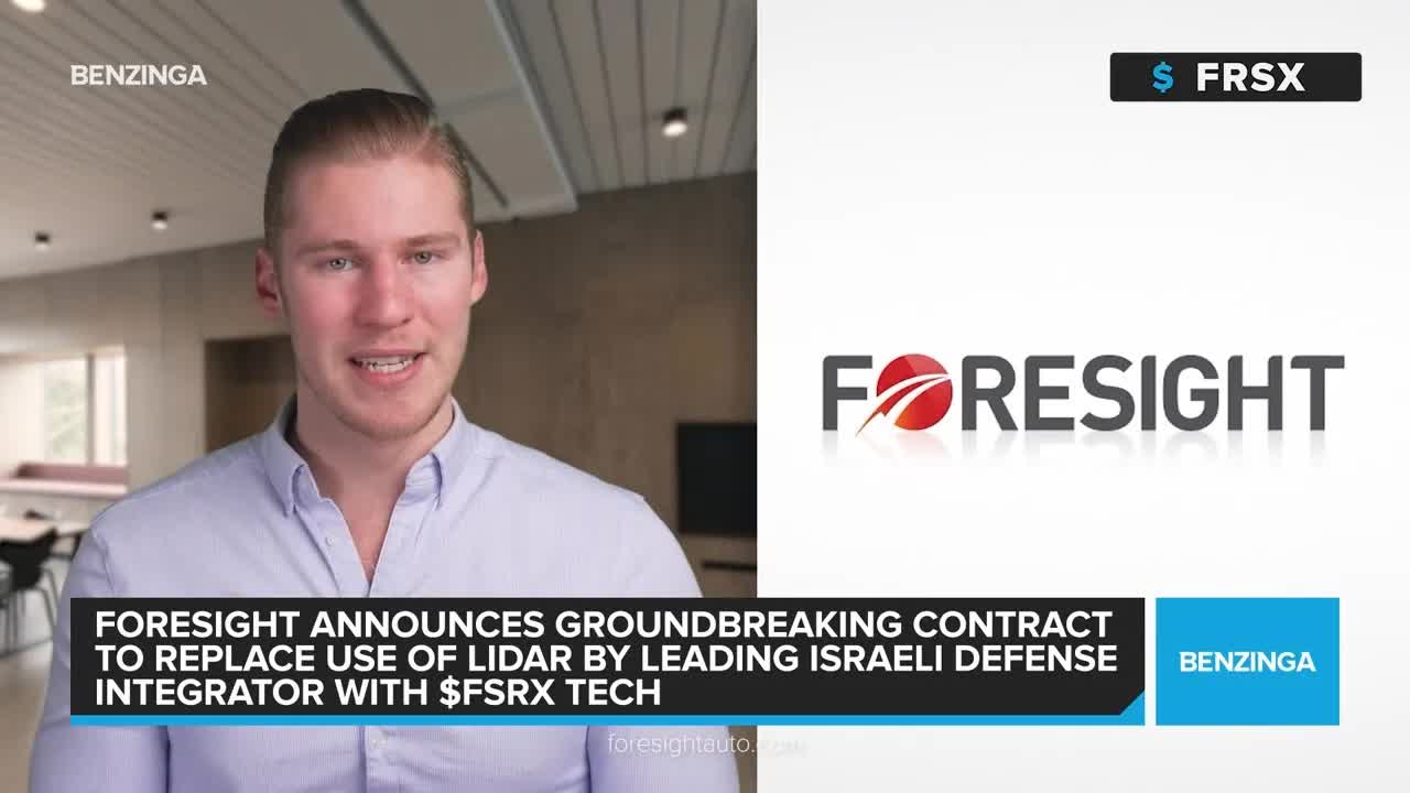 Foresight Autonomous Announces Contract to Replace LiDAR by Leading Israeli Defense Integrator $FRSX