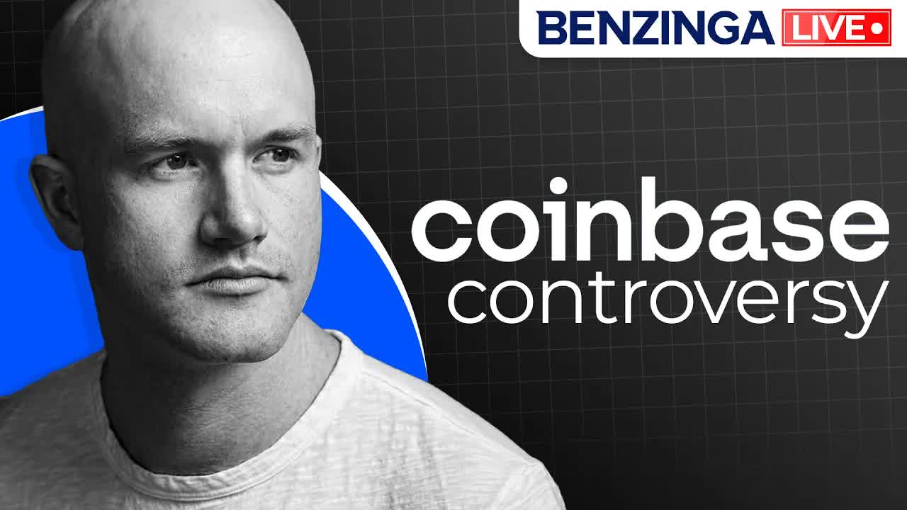 Coinbase Controversy | Benzinga Live 🚨