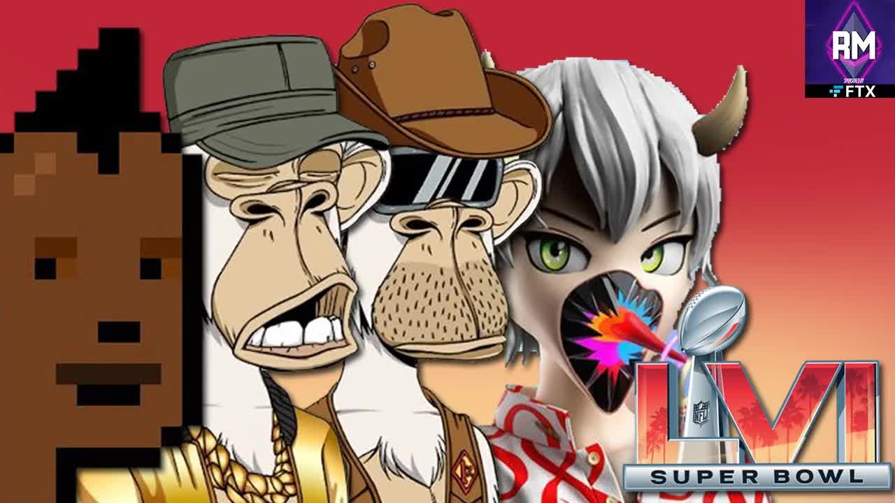 MASSIVE: NFTs In The Super Bowl?  | Super Bowl LVI NFTs, BAYC | The Roadmap