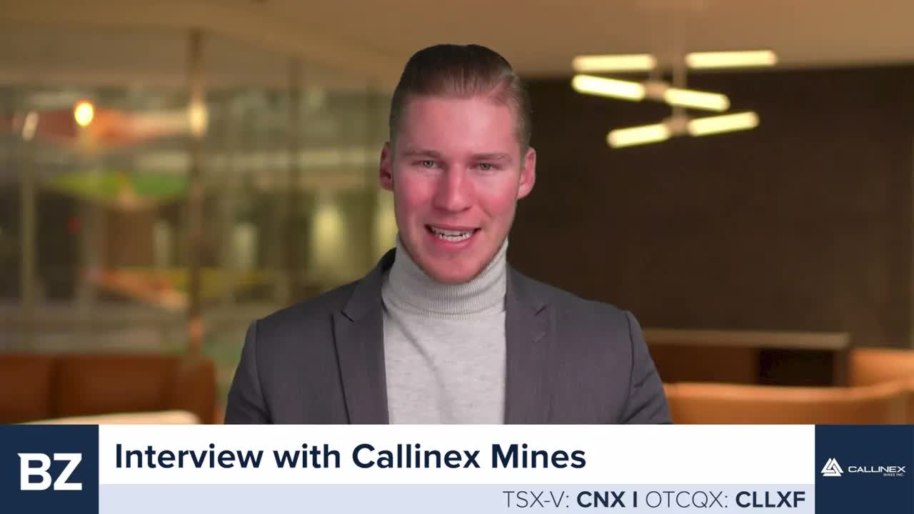 Interview with Max Porterfield, CEO, Callinex Mines