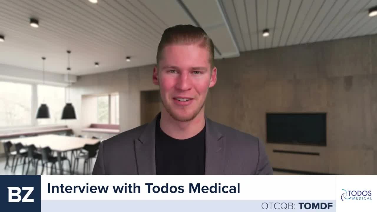 Interview with Gerald Commissiong, President & CEO, Todos Medical Ltd.