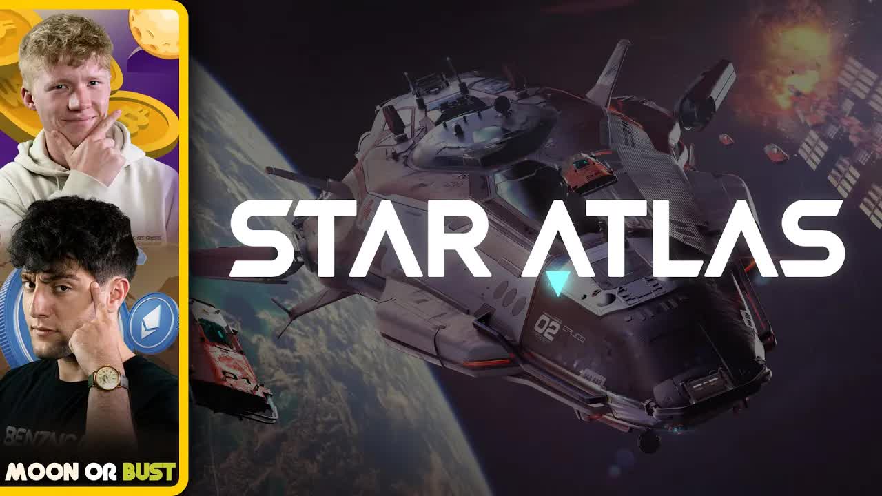 Star Atlas CEO Interview | Bullish for $ATLAS?! | Moon or Bust 🚀