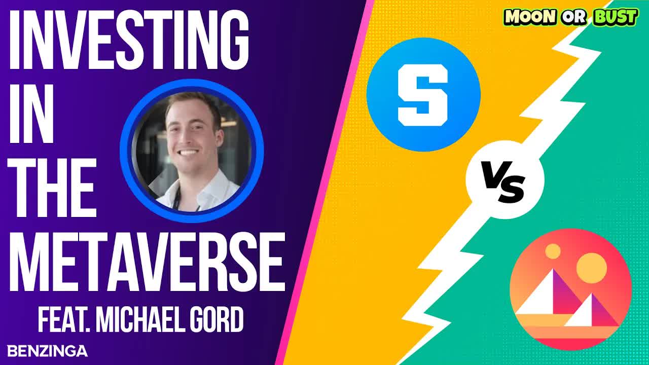 Metaverse Real Estate feat. Michael Gord | Sandbox vs. Decentraland?? | Moon or Bust 🚀