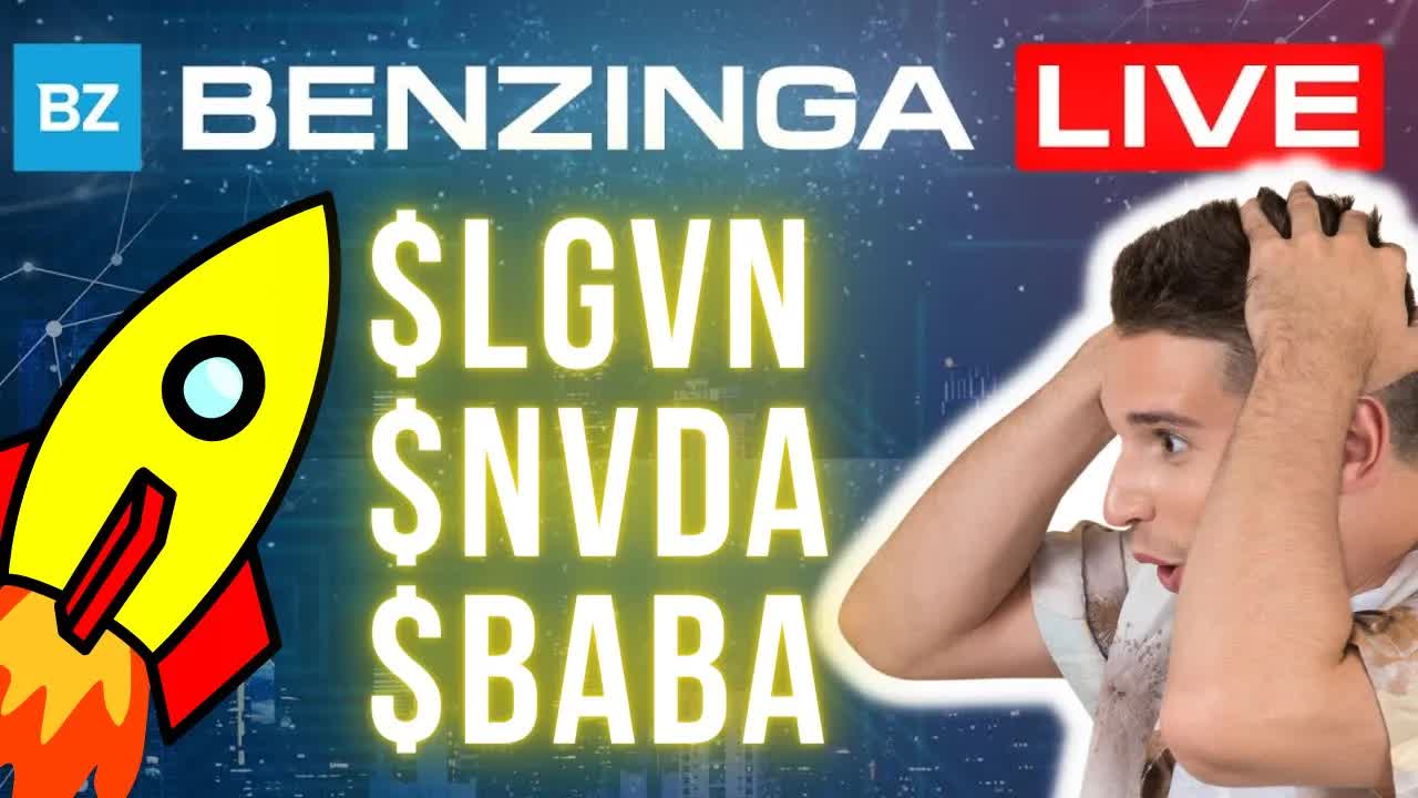 LGVN Stock Exclusive Interview, BABA NVDA | Benzinga Live