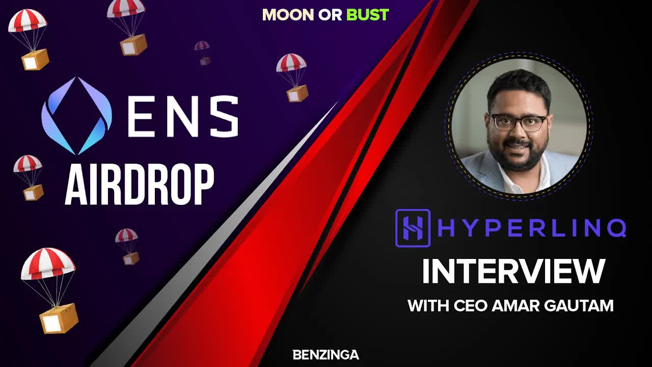 $ENS Crypto Airdrop Today | Hyperlinq Interview | Moon or Bust 🚀
