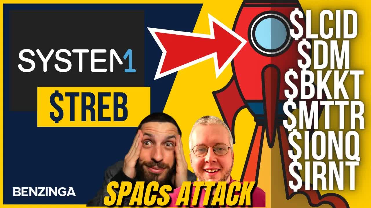 SYSTEM-1 & Top SPACs Moving LCID DM BKKT | SPACs Attack Benzinga