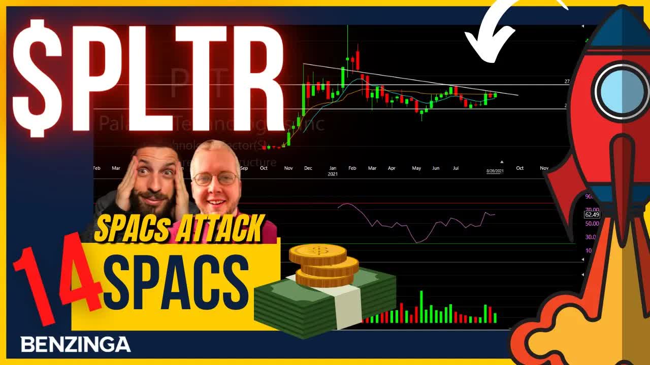 14 SPACs PLTR Has Invested Or Partnered With | SPACs Attack | Benzinga Stock Market Live