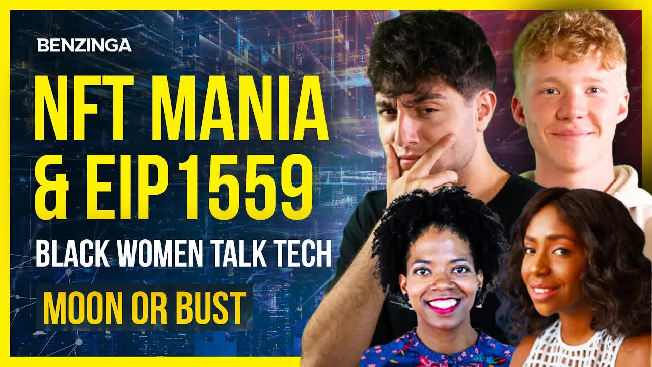 NFT Mania & EIP1559 | Black Women Talk Tech Interview | Moon or Bust 🚀 Bitcoin Live 🚨