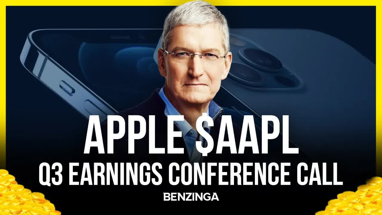 WATCH LIVE: Apple $AAPL Q3 2021 Earnings Call